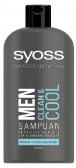 Syoss Men Clean & Cool 500 ml Şampuan kullananlar yorumlar